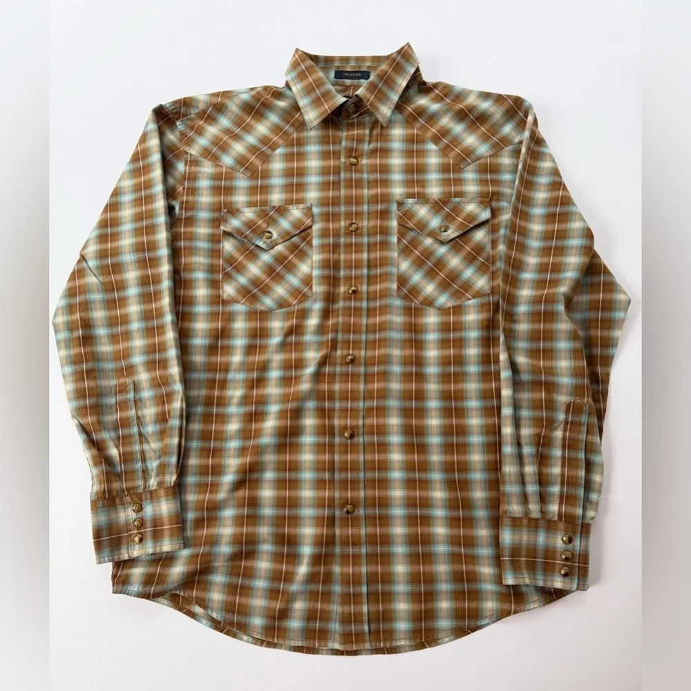 Men’s Pendleton Frontier Long Sleeve Shirt Size Medium - Picture 1 of 9